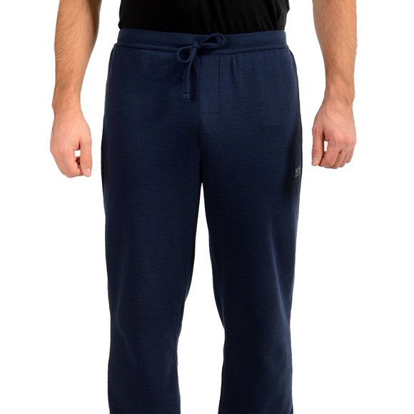 Hugo Boss Men's "Waffle Pants" Blue Casual Lounge Pants US XL IT 54